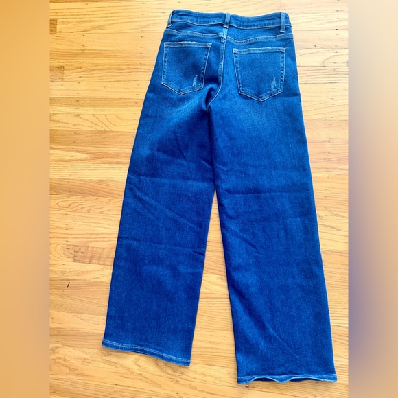 Viral TikTok Blue Curve Hugger Baggy Women's Jeans - Picture 4 of 9